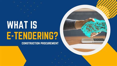 what is e tendering in construction